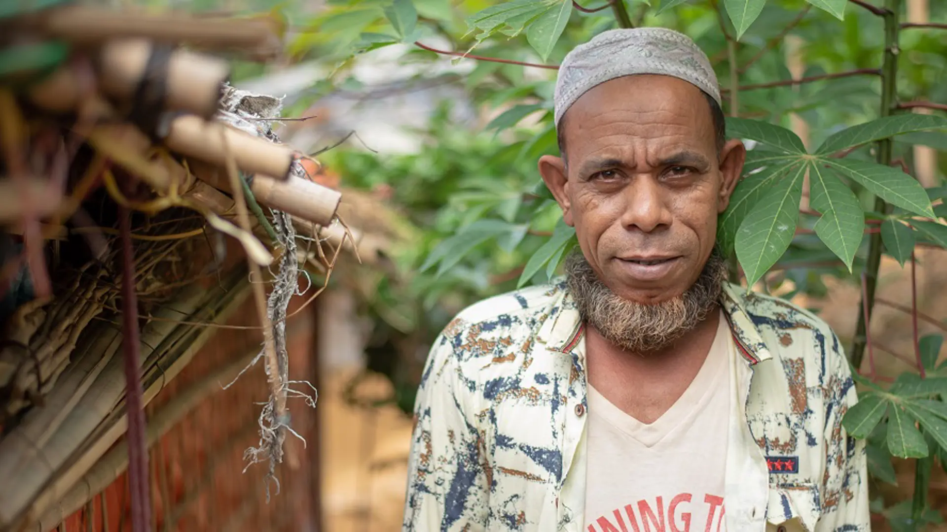 Man Outside His House Cox S Bazar