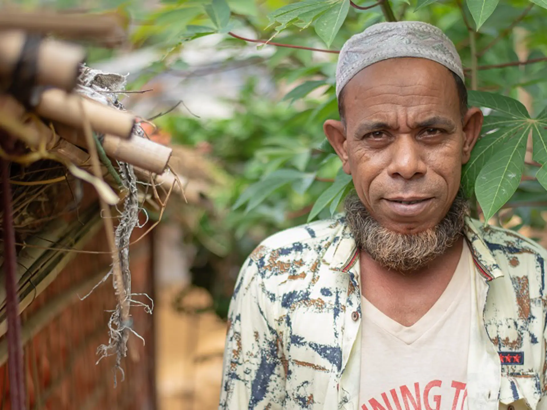 Man Outside His House Cox S Bazar